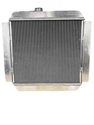 RADIADOR AGUA  ALUMINIO RURAL F75 WILLYS 6 CILINDROS BRASADO