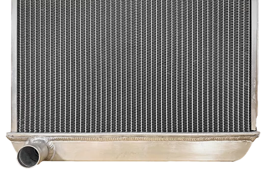 RADIADOR AGUA  ALUMINIO RURAL F75 WILLYS 6 CILINDROS BRASADO
