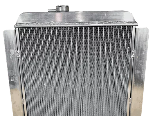 RADIADOR AGUA  ALUMINIO RURAL F75 WILLYS 6 CILINDROS BRASADO