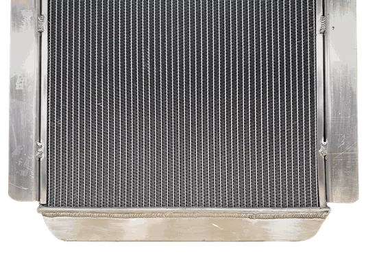 RADIADOR AGUA  ALUMINIO RURAL F75 WILLYS 6 CILINDROS BRASADO