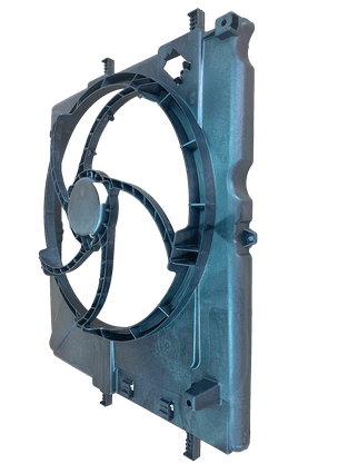 DEFLETOR DO RADIADOR GM S10 2.4 16V COM AR CONDICIONADO - 2013 ACIMA - SISTEMA DELPHI