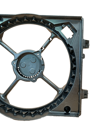 DEFLETOR DO RADIADOR GM COBALT 1.4 COM AR CONDICIONADO - 2011 ACIMA
