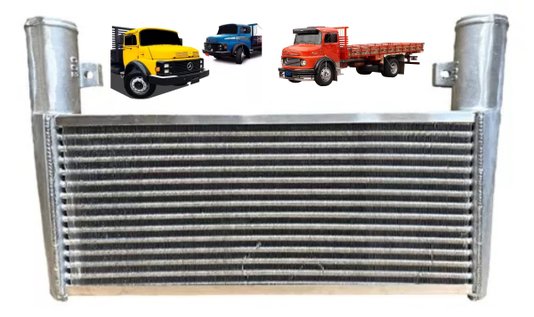 INTERCOOLER  COLMEIA  ALUMÍNIO TUBULAR MB1113 1313 1513 2013