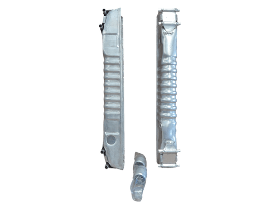 KIT CAIXAS S/ LATERAIS MB 709 710 809 ALUMINIO