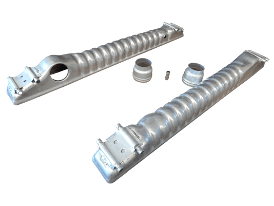 PAR CAIXAS ALUMINIO MB 1938 1944S