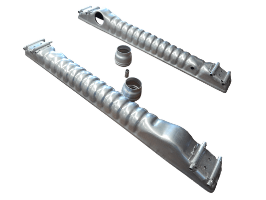 PAR CAIXAS ALUMINIO MB 1938 1944S