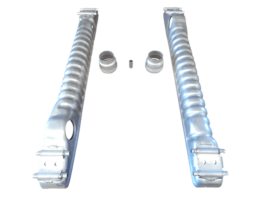 PAR CAIXAS ALUMINIO MB 1938 1944S