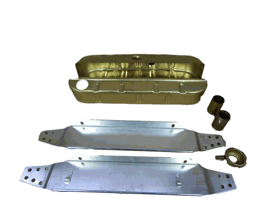 Par de Caixas e laterais pickup F75 Rural Willys 6 cc