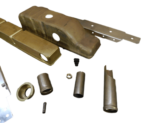 KIT CAIXAS E LATERAIS  MASSEY FERGUSON MF265 MF275 MF285 MF290 EM LATÃO