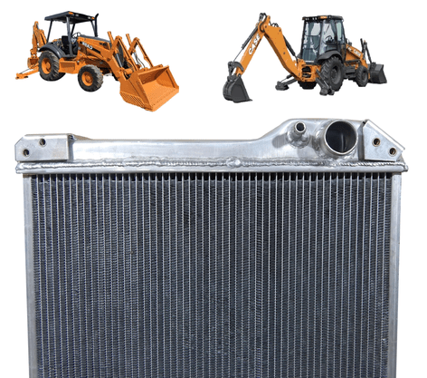 RAD CASE 580N 580M JCB NEW HOL LB90 LB110 LB115 ALUM BRAS 570X547X104 CX ALUM