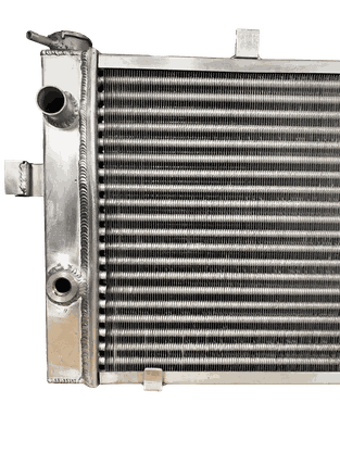RADIADOR DE AGUA GM OPALA 4CC 1985 A 1987 EM ALUMINIO MODELO DEITADOAluminio