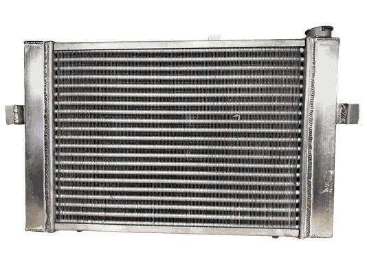 RADIADOR DE AGUA GM OPALA 4CC 1985 A 1987 EM ALUMINIO MODELO DEITADOAluminio