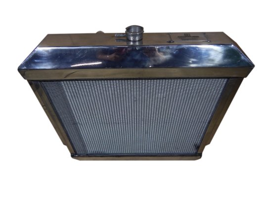 RADIADOR AGUA  F1000 F2000 F4000 MWM 1972 A 1991 BRASADO POLIDO