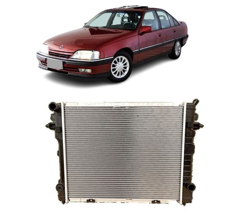 RADIADOR AGUA GM OMEGA 2.0 C/OU S/AC 1992 ATÉ 1998 TODOS