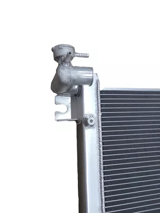 RADIADOR AGUA L200 TRITON 2.4 DIESEL AUTOMATICO 2018 DIESEL ACIMA EM ALUMINIO BRASADO
