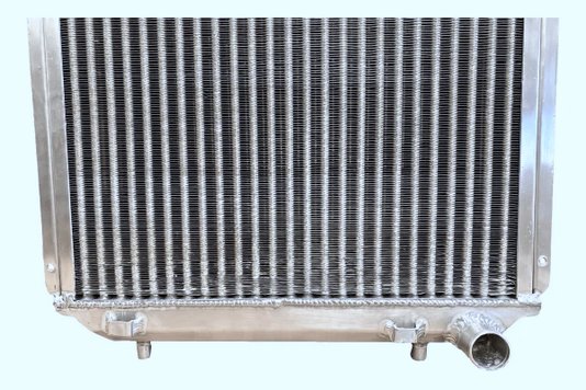 RADIADOR AGUA  MB 180D 03 CARREIRAS ALUMINIO PREMIUM