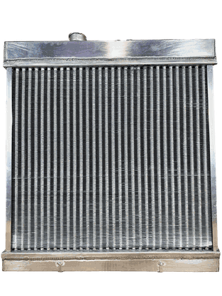 RADIADOR ALUMINIO GM D10 4 CARREIRAS + KIT MANGUEIRAS + ABRAÇADEIRAS