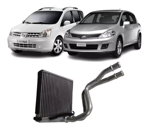 RADIADOR AR QUENTE NISSAN LIVINA TIIDA 08 EM DIANTE