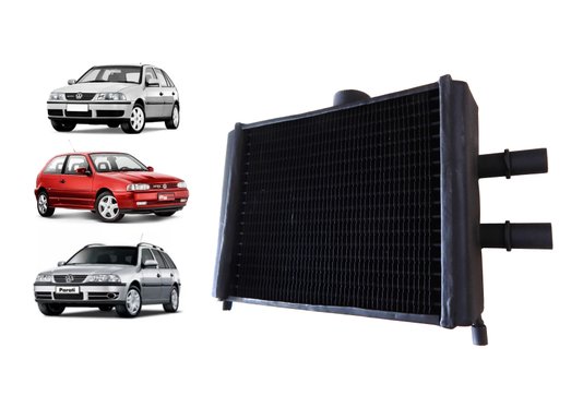 RADIADOR AUXILIAR VW GOL PARATI SAVEIRO 2.0 GIII EM COBRE