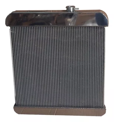 Radiador Chevrolet C10 6cc Gasolina Alumínio Brasado Polido