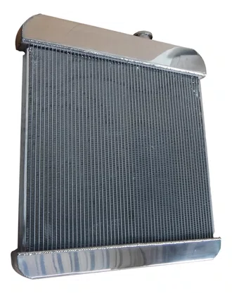 Radiador Chevrolet C10 6cc Gasolina Alumínio Brasado Polido