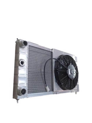 RADIADOR DE AGUA EM ALUMINIO BRASADO PAMPA 1.8 C/AR PARA MOTOR TURBO