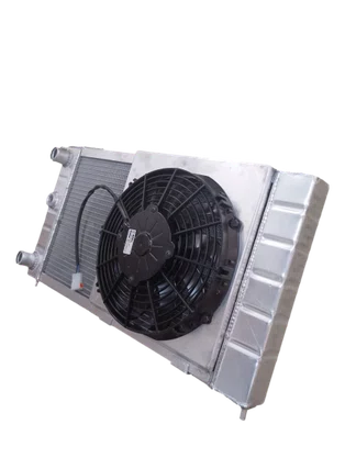 RADIADOR DE AGUA EM ALUMINIO BRASADO PAMPA 1.8 C/AR PARA MOTOR TURBO
