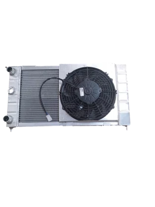 RADIADOR DE AGUA EM ALUMINIO BRASADO PAMPA 1.8 C/AR PARA MOTOR TURBO
