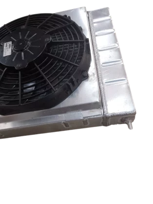 RADIADOR DE AGUA EM ALUMINIO BRASADO PAMPA 1.8 C/AR PARA MOTOR TURBO