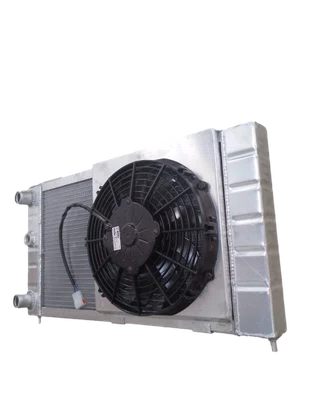 RADIADOR DE AGUA EM ALUMINIO BRASADO PAMPA 1.8 C/AR PARA MOTOR TURBO