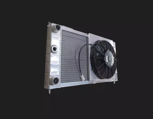 RADIADOR DE AGUA EM ALUMINIO BRASADO PAMPA 1.8 C/AR PARA MOTOR TURBO