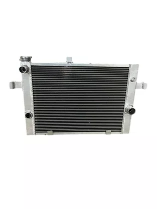 RADIADOR DE AGUA GM OPALA 4CC 1985 A 1987 EM ALUMINIO BRASADO MODELO DEITADO