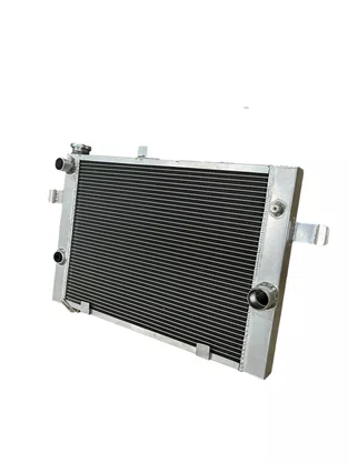 RADIADOR DE AGUA GM OPALA 4CC 1985 A 1987 EM ALUMINIO BRASADO MODELO DEITADO
