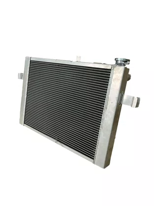 RADIADOR DE AGUA GM OPALA 4CC 1985 A 1987 EM ALUMINIO BRASADO MODELO DEITADO