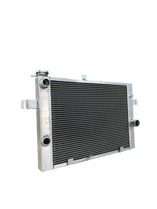 RADIADOR DE AGUA GM OPALA 4CC 1985 A 1987 EM ALUMINIO BRASADO MODELO DEITADO