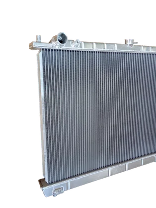 RADIADOR DE AGUA MITSUBISHI PAJERO FULL 3.2 AUTOMATICA EM ALUMINIO ESPESSURA 40MM