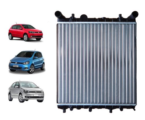 RADIADOR DE ÁGUA  VW FOX GOL G5 G6 1.0 1.6 POLO 06 EM DIANTE SEM AR COND