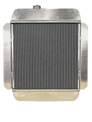 RADIADOR AGUA ALUMINIO JEEP WILLYS 6 CILINDROS - 1955 A 1985