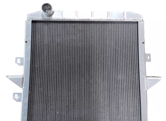 radiador aluminio brasado mb 1618 1621 2318 bicudo ano 89 a 1995 com laterais