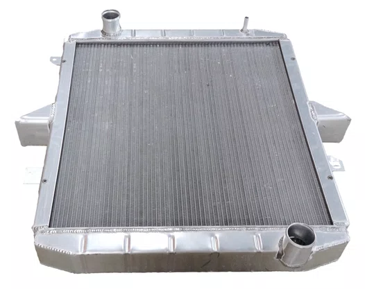 radiador aluminio brasado mb 1618 1621 2318 bicudo ano 89 a 1995 com laterais