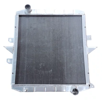radiador aluminio brasado mb 1618 1621 2318 bicudo ano 89 a 1995 com laterais