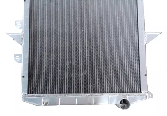 radiador aluminio brasado mb 1618 1621 2318 bicudo ano 89 a 1995 com laterais