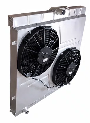 RADIADOR BRASADO 40MM C/DEFLETOR + 2 GMV 12POL RANGER 3.2/2.2 TURBODIESEL /2.5 FLEX TROLLER 2015 A 2020