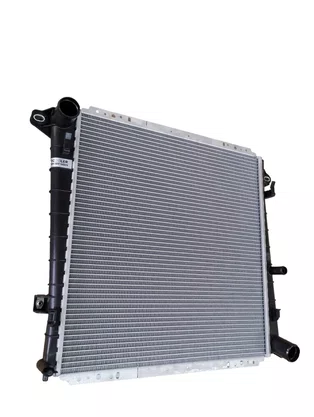 Radiador Ranger Turbo Diesel 3.0 Eletronica 4x2 4x4 2006 ACIMA em aluminio colmeia brasada 40mm + defletor