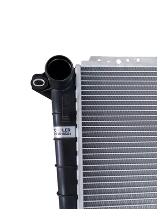 Radiador Ranger Turbo Diesel 3.0 Eletronica 4x2 4x4 2006 ACIMA em aluminio colmeia brasada 40mm + defletor