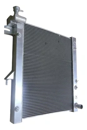 Radiador Triton Dakar Diesel Flex Colmeia 40mm Bocal Reto