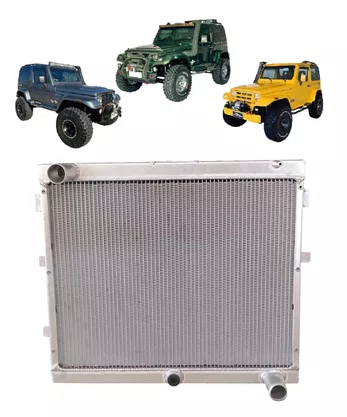 Radiador Troller T4 2.8 Mwm 2001 A 2006 Aluminio Brasado