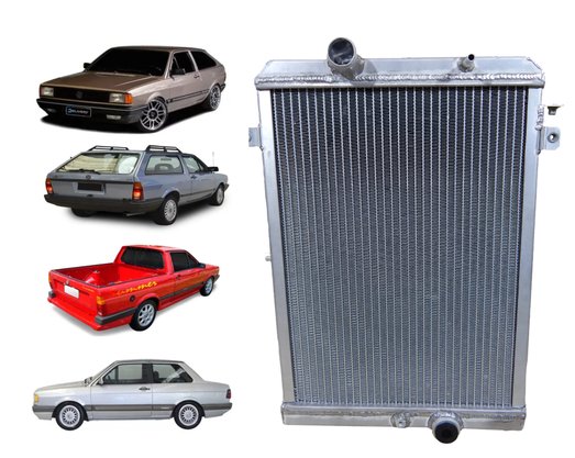 RADIADOR VW GOL PARATI SAVEIRO VOYAGE C AR CONDICIONADO DE 1987 A 1994