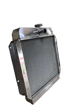 RADIADOR DE ÁGUA WILLYS JEEP 4CC OHC 2.3 ALUMINIO POLIDO