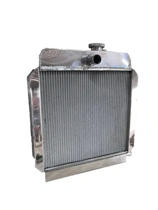 RADIADOR DE ÁGUA WILLYS JEEP 4CC OHC 2.3 ALUMINIO POLIDO